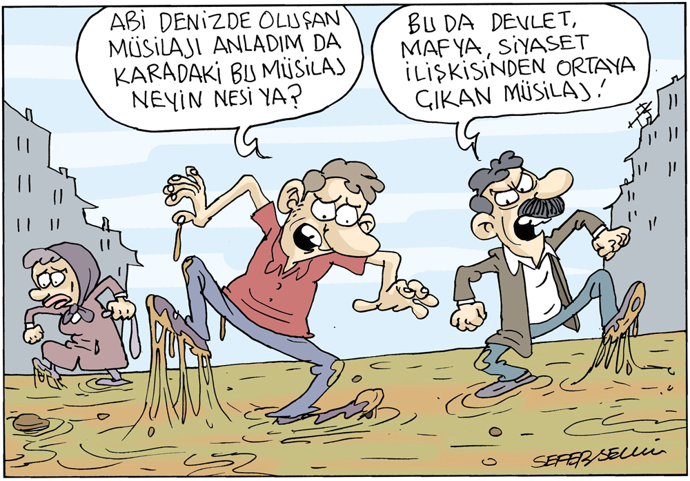 Fosseptik Çukuruna Asılan Ciğer