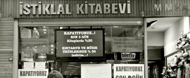 Kitapçılar biner biner kapanıyor !